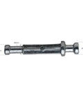 Zero Hassle Smooth Install Heavy Duty Zinc Plated Cam Lock Connectors And Double Ended Dowels For Seamlessly Joining Three Quarter Inch Panels This Two Thousand Five Hundred Pack Of Click Lock Hardware Is Built Tough, shown with dimensions.