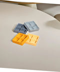 Miniature Storage Box Set For Dollhouse Accessories Made From Durable Resin With Four Grid Compartments Perfect For Storing Candy Nuts Or Tiny Ornaments