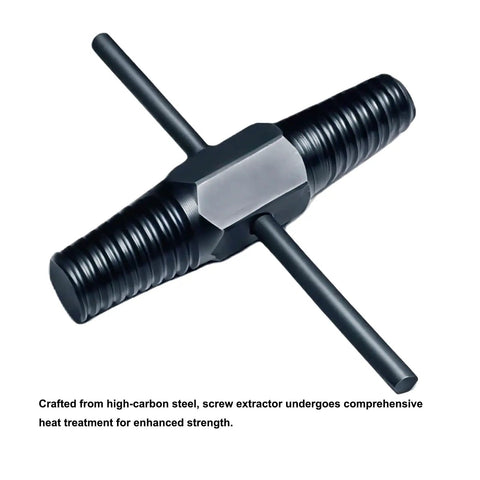 Dual Use Screw Extractor For Stripped And Broken Screws, Easy Out Tool For One Half Inch And Three Quarter Inch Water Pipes, Valves