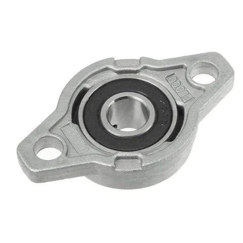 Self Aligning Pillow Block Linear Bearing With Chrome Steel Insert Does Smooth Rotation For Shafts And Quiet Performance Plus Strong Housing Handles Heavy Loads Like A Pro Eight Or Twelve Mm In This Ten Piece Pack For Pros Doing Gear Jobs. 8mm cast iron housing bearing