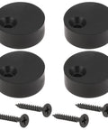 4 Pack Anti Jump Disk Block Sliding Barn Door Hardware Set With Adjustable Stopper Pads To Prevent Door Jump, Durable Plastic