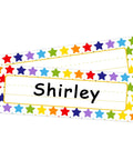 36 Pack Desk Name Plates For Students Classroom Name Tags Vinyl Desk Labels For Kindergarten And Elementary Back To School Decor