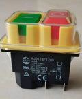 4 Pin Waterproof Electromagnetic Pushbutton Switch, On Off, With Power Off And Under Voltage Protection, 120V, 1/2HP, 16A/12A, CE ROHS, Durable Panel-Mount Micro Switch For Harsh Environments, top view