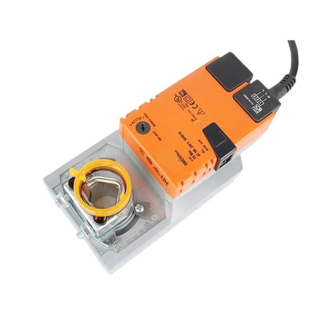 Smd230A Hvac Damper Actuator with orange motor for smooth airflow control and easy installation on ventilation grilles.