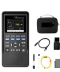 Top Shelf Digital Metal Leeb Hardness Tester For Stainless Steel And Copper Alloys HRC HL HB HV HS HRB Scales with accessories.