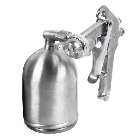 Grind Out Pro Level Coats Without The Headache Using This Heavy Duty Pneumatic Paint Sprayer featuring aluminum design and fine mist nozzle.