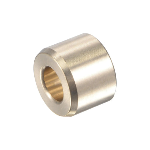 Cast Brass Heavy Duty Self Lubricating Sleeve Bearing With 1/4 Inch Bore, 1/2 Inch OD, 3/8 Inch Length, Oilless Maintenance Free