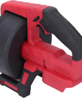 Heavy Duty Cordless Drain Auger With Motorized Cable Feed That Nukes Stubborn Clogs Fast 7 Meter Electric Drain Snake close-up of handle and feed mechanism