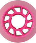 Poison Savant Skate Wheels Pink 4 Pack 59mm x 38mm, Oversized Core For Faster Roll And Lighter Feel, Plush Poison Urethane
