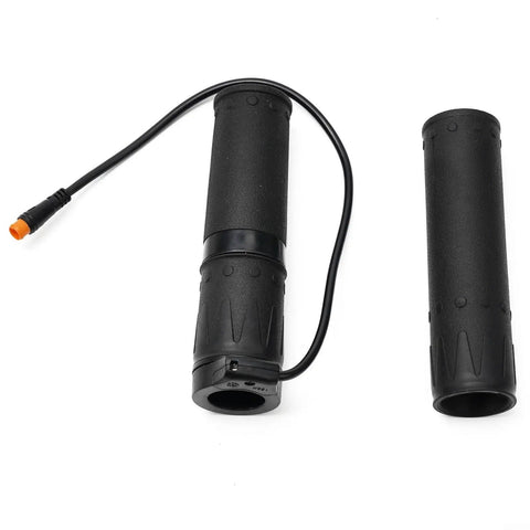 Right Hand Half Twist Electric Scooter Throttle For 12V To 72V Ebike Waterproof All Weather 3 Pin WP Connector Handlebar Grip