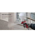 Heavy Duty Pneumatic Cement Mortar Sprayer Gun For Wall Plaster And Thick Paint With Solid Frame and Swift Airflow spraying mortar.