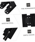 Invisible Door Hinge 180 Degree Swing for Concealed Doors and Cabinets with Three Dimensional Adjustable Alignment Heavy Duty Hidden Hinge