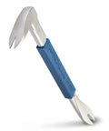 Pro Claw Nail Puller 14 Inch Pry Bar With Forged Steel Construction And No Slip Cushion Grip, thin precision claw visible