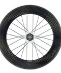 Carbon Fixed Gear Wheelset For Track And Street Ride Front 70mm Rear 88mm Clincher 12k Glossy Finish Toray T700 2150g Per Pair
