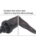 Close-up of 4 In 1 Pipe Tube Expander Tool For HVAC Copper Lines Set With Drill Bit, highlighting durable carbon steel blade sizes.