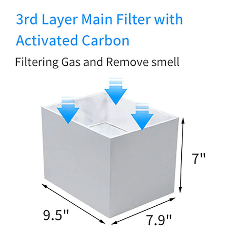 Pro Grade Soldering Fume Extractor With 150W Strong Suction And 3 Stage Filter desktop smoke absorber with activated carbon filter