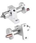 Double Bearing Live Center For Mini Lathe Machine With Revolving Center And Adjustable Hole Depth Durable Metal Lathe Part
