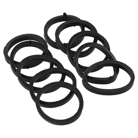 Replacement Heavy Duty Rubber Washers For Spinlock Dumbbell Nuts 1 Inch Fit 25mm O Rings For Barbell Collars 10 Pack