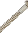 Vintage Strat Bridge Mounting Screw, Phillips head design, nickel plated, 1 piece for telecaster guitar hardware.