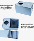 Powerful 90W Submersible Coolant Pump Kit For Lathe And Milling Machines Delivering Robust 25 Liters Per Minute Flow Rate - filter screen box, steel, detailed view.