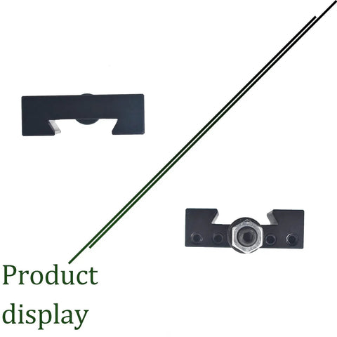 Top and bottom view of Premium 250101 Quick Change Tool Post Holder for Lathe Operations, showcasing steel construction and quenched finish.