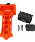 Ace The Install With This Game Changer Door Lock Jig Featuring Reversible Square And Round Blades Plus A Heavy Duty Top Chisel for precise cuts.