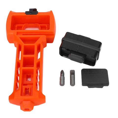 Ace The Install With This Game Changer Door Lock Jig Featuring Reversible Square And Round Blades Plus A Heavy Duty Top Chisel for precise cuts.