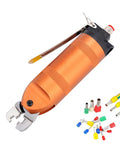 Heavy Duty No Brainer Pneumatic Wire Terminal Crimper For Electrical Connectors, Portable Handheld Cold Press Cable Crimping Tool view with alloy frame