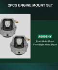 Heavy Duty Engine Motor Mount Set For Audi A4 A5 Allroad Quattro 2.0L 3.2L 2009 2010 2011 2012 2013 2014 2015 2016 2017 showing two engine mounts design.