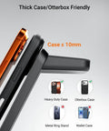 Side view of heavy-duty 10mm thick phone cases compatible with Wireless Charger For Thick 10mm Cases OtterBox.
