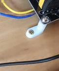 Installed Premium Plastic L Shaped PCB Mounting Feet And Screws Kit Fifty Pieces For Circuit Boards And Motherboards Durable