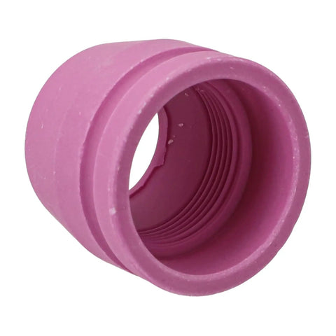Ceramic tip from 26Pack Plasma Cutter Torch Consumables Kit For LTP5000D LTPDC2000 LTPAC2500 featuring copper alloy nozzles and electrodes.