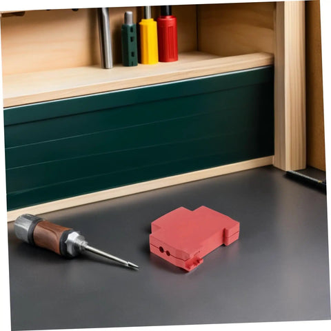 Ironclad Snap In Fire Suppression Case Featuring Condensed Aerosol Extinguisher Housing A Four Piece Kit on workbench