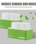 2 Pack Fuel Saver Full Chip Tuning Box for Power Up and Fuel Saving, OBD2 Eco Module Car Plug and Drive, green units