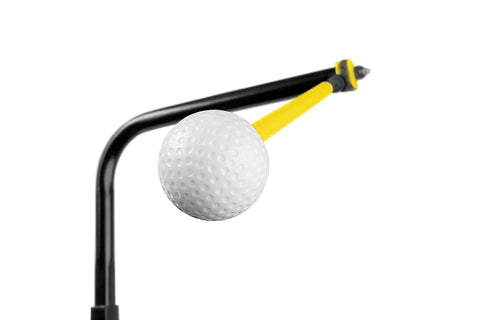 Pure Path Golf Swing Trainer Yellow Large For Immediate Swing Path Feedback Corrects Pushes Pulls Slices And Hooks Quick Ground