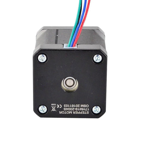 Ultra High Torque NEMA 17 Stepper Motor For CNC And 3D Printers That Delivers Precise 0.9 Degree Bipolar Motion 2A Current 46 Ncm Holding Torque