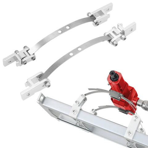 Heavy Duty RC Leaf Spring Suspension Steel Bar Kit For WPL B1 B14 B16 B24 C14 C24 1/16 Scale 4x4 6x6 RC Cars components