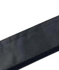 Close-up of black Waterproof Reusable Cable Management Sleeve 15M Length With 15 to 100mm Inner Diameter Nylon Hook and Loop PVC