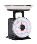 11 Lb Analog Kitchen Scale with Stainless Steel Bowl, Mechanical Food Weighing Dial, Durable Rust Resistant Body, Removable Bowl