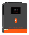 Beast 3.6kW Pure Sine Wave Solar Inverter 24V DC To 120V AC with 120A MPPT Controller, front panel view