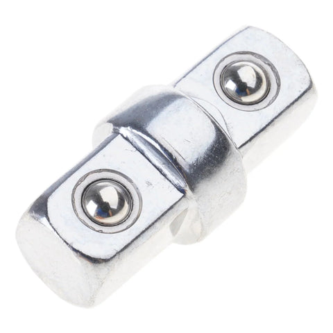 Double-ended 3/8-in square drive sleeve adapter, chrome-plated carbon steel