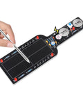 Close view of Metal Detector Soldering Project Kit For Newbies And Curious Tinkerers Learn Hands On Electronics with components