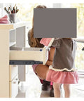 Heavy Duty Drawer Rails With Smooth Glide Steel 3 Way Slide System For Full Extension Three Section Drawers 8 To 22 Inch