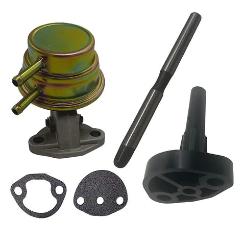 Fuel Pump Kit for VW Beetle and Super Beetle 1973 1974 Featuring 113127025G Pump, 113127303 Flange, 113127307A 100mm Short Drive Rod Alternator Style Dope Pro Grade Upgrade With All Included Components