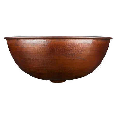 Vessel Sink Kit With Pop Up Drain For Bathroom Vanity Upgrade Armor Bath Sink Scratch Resistant Metal With High Gloss Black Copper Finish 14 By 14 By 5 Inches Includes Mounting Screws Breezy 3D Assembly Guide, side view highlighting texture.
