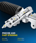 Hydraulic Power Steering Rack And Pinion Direct Fit For 2004-2011 Chevrolet Impala And 2004-2007 Monte Carlo Replace No 22-1014
