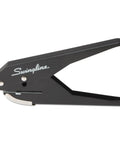 One Hole Paper Punch With 20 Sheet Capacity Low Effort Plier Design All Metal Durable Black And Silver Finish Easy Grip