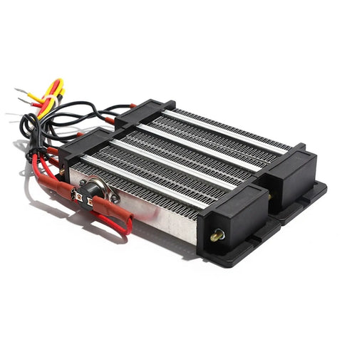 Kickin Heat No Fuss Ptc Air Heater 220V With Smart Thermostat 1000W Or 2000W Ceramic Heating Block, view showing ceramic heating element.