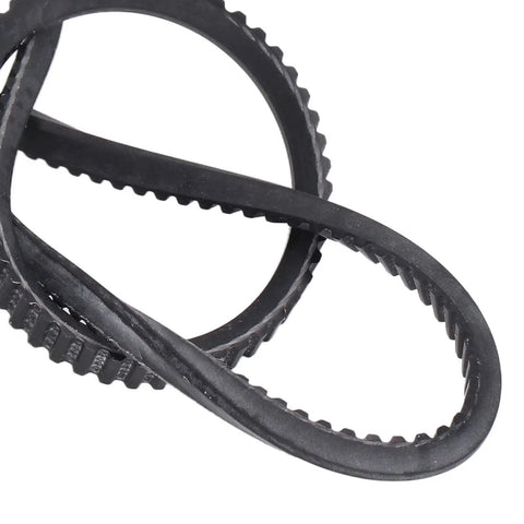 Close-up of Lathe Drive Belt With High Elasticity For No Nonsense Quiet Operation Rubber Replacement Belt 5M375 for mini lathes.