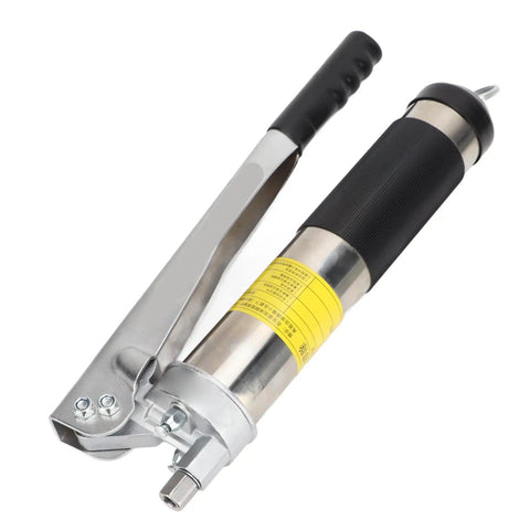 Heavy Duty Manual Grease Gun Kit With 800ml Capacity, Stainless Steel Double Gear Oiler for vehicle maintenance